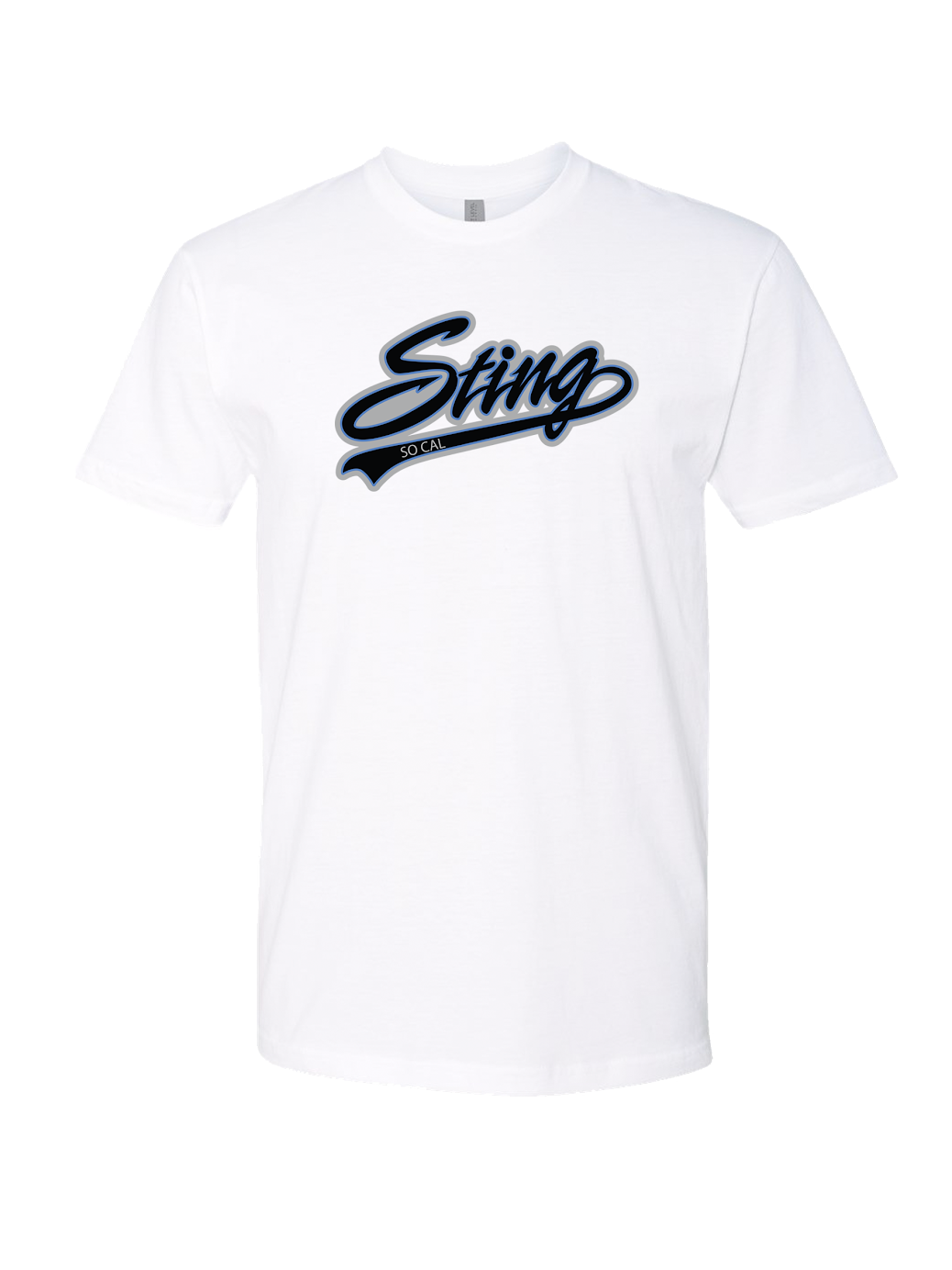 Sting Softball Dri Fit Tee - Front Only (Youth and Adult) - Black
