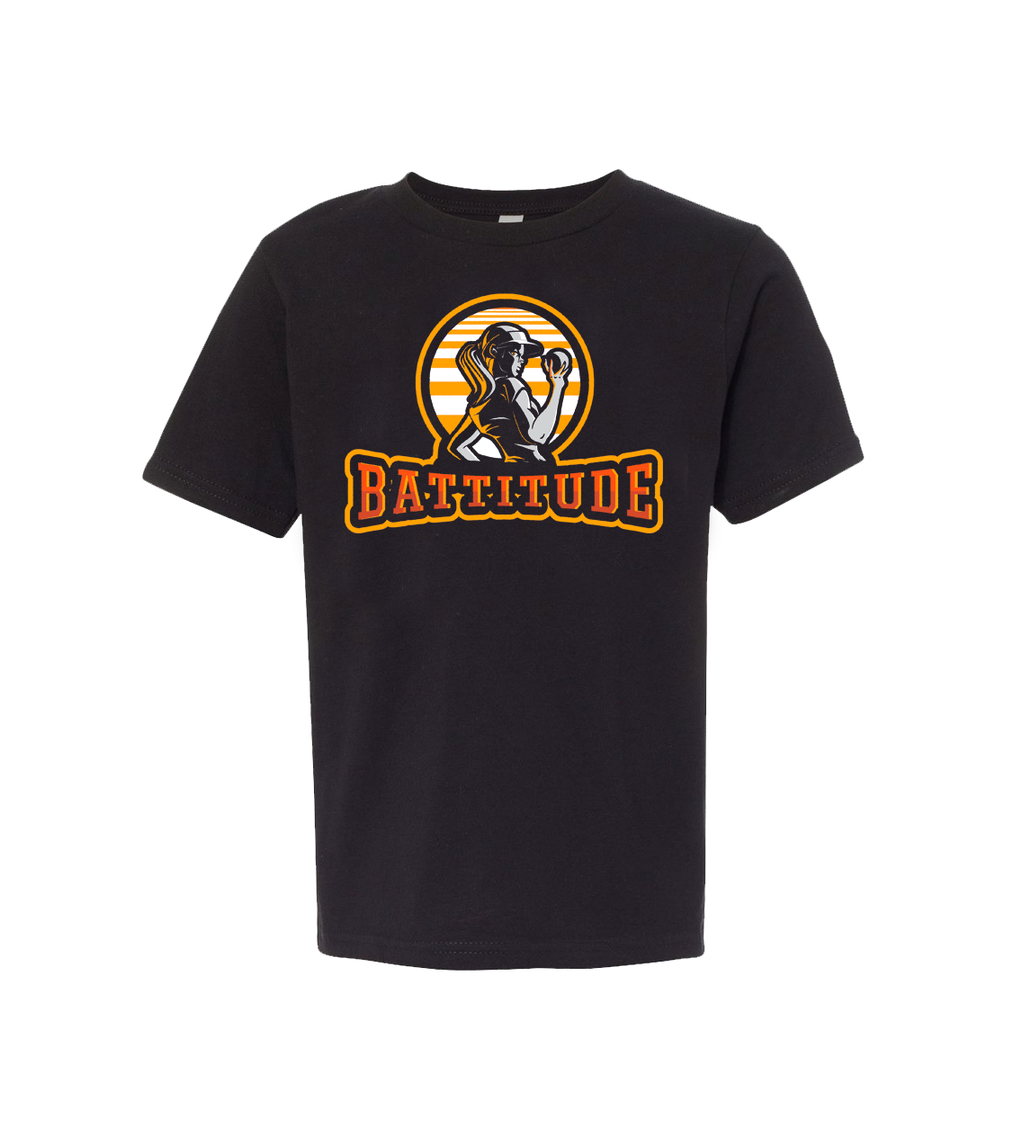 Battitude Youth Shirt - Black