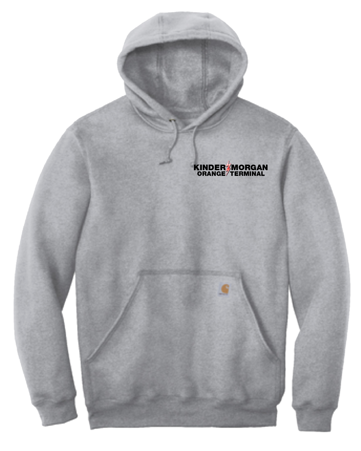 Kinder Morgan - Carhartt Tall Midweight Hooded Sweatshirt - Gray