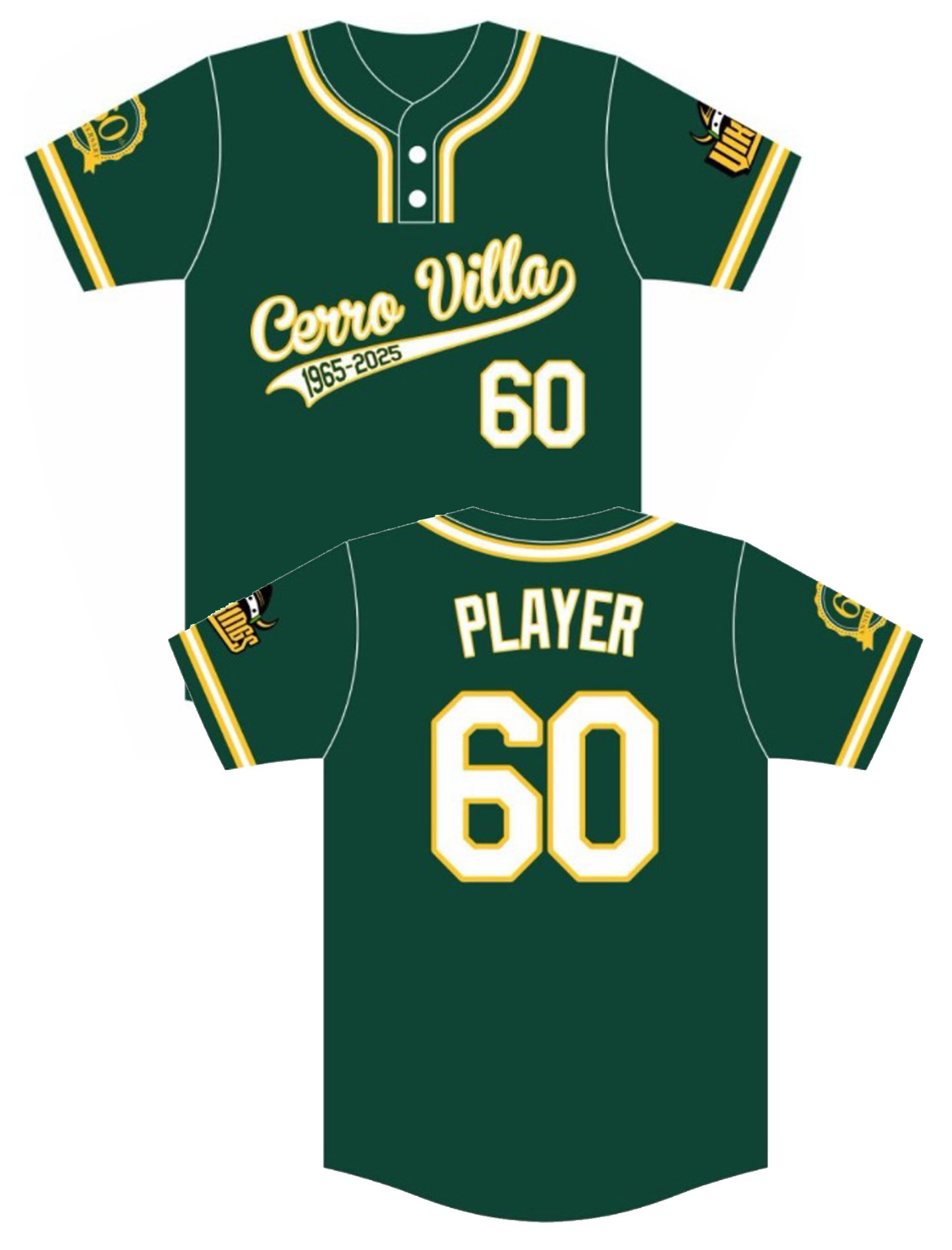 Cerro Villa 2 Button Jersey