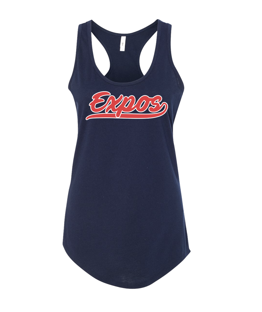 Expos Ladies Racerback Tank