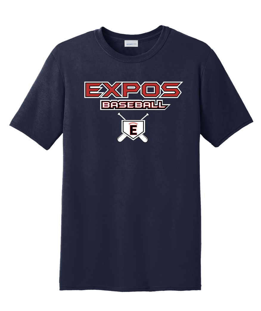 Expos Baseball SportTek Dri-Fit Shirts - Front Only (Mandatory)