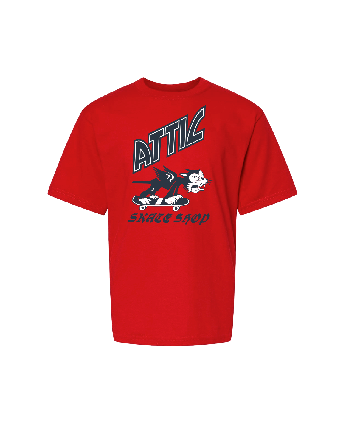 Attic Skateboards Flyer Youth Shirt