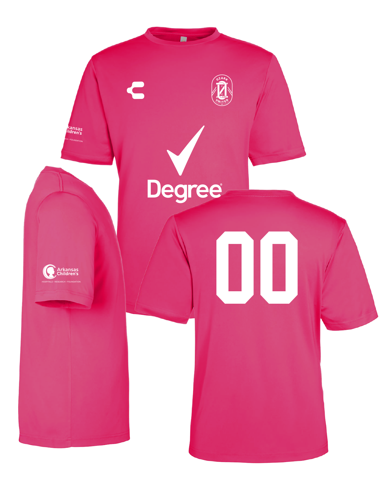 Ozark United FC Academy Fuchsia Uniform Top (GK)