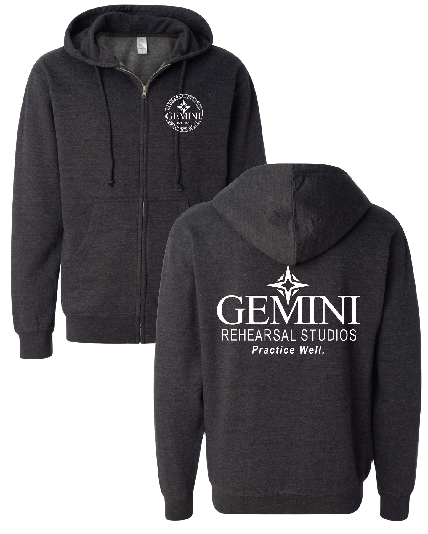 Gemini Logo Zippered Sweatshirt
