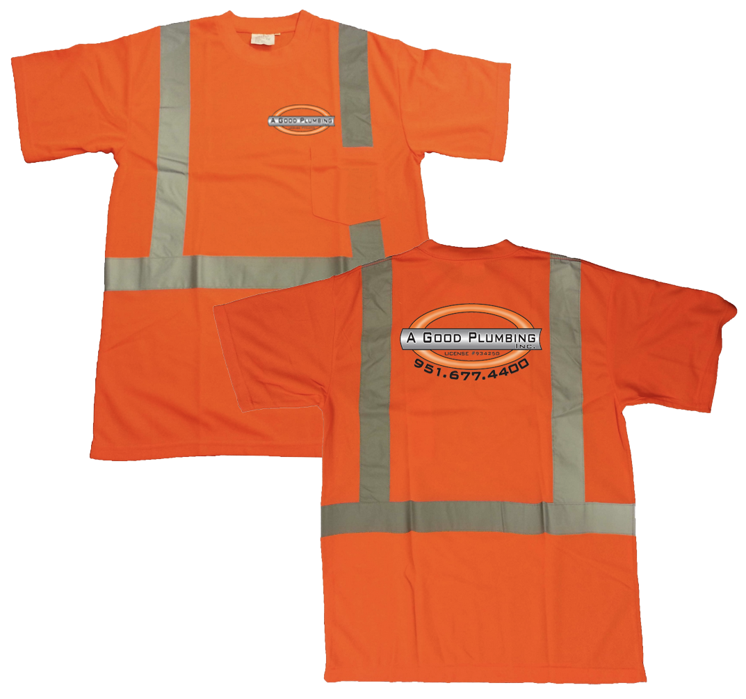 A Good Plumbing SS Reflective Shirt