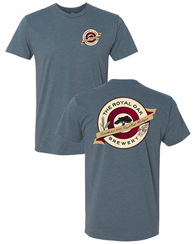 Royal Oak - Mens Next Level Logo Tee