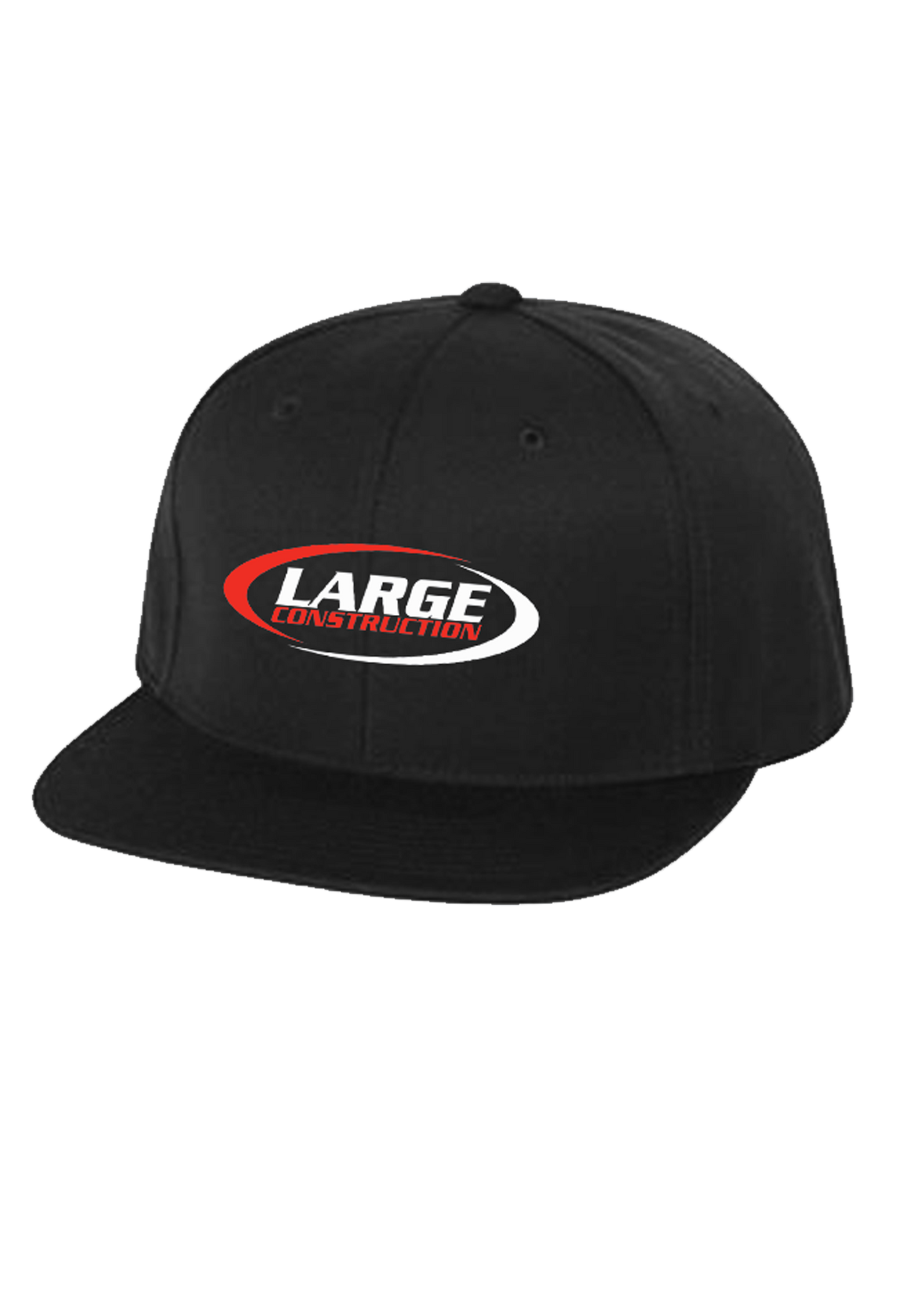 Large Construction - Black Snapback