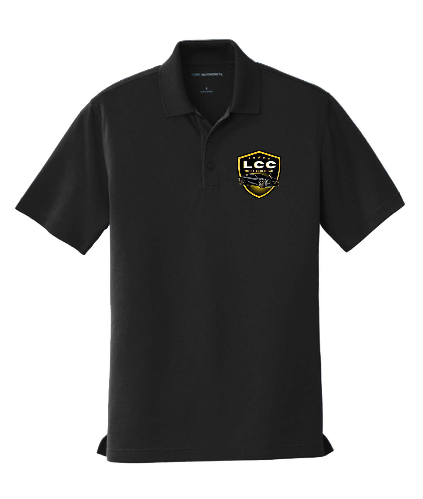 LLC Auto Detailing Port Authority Polo - Black
