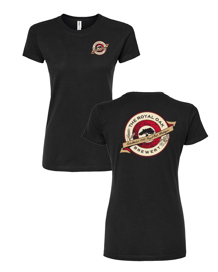 Royal Oak - Ladies Tultex Logo Tee