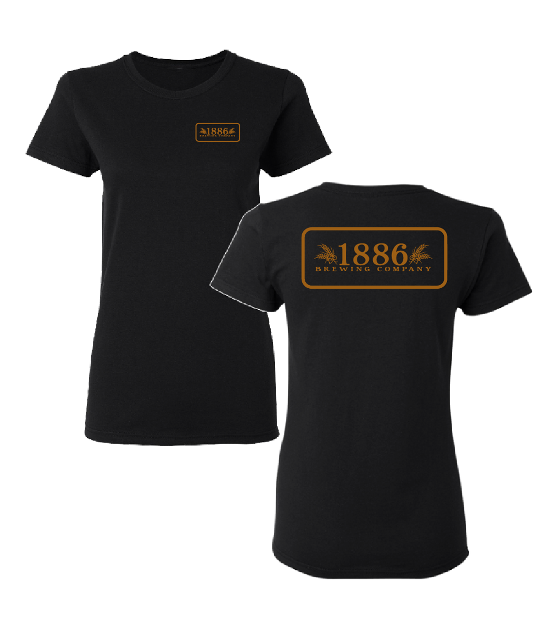 1886 - Girls Tultex Tee - Box Logo