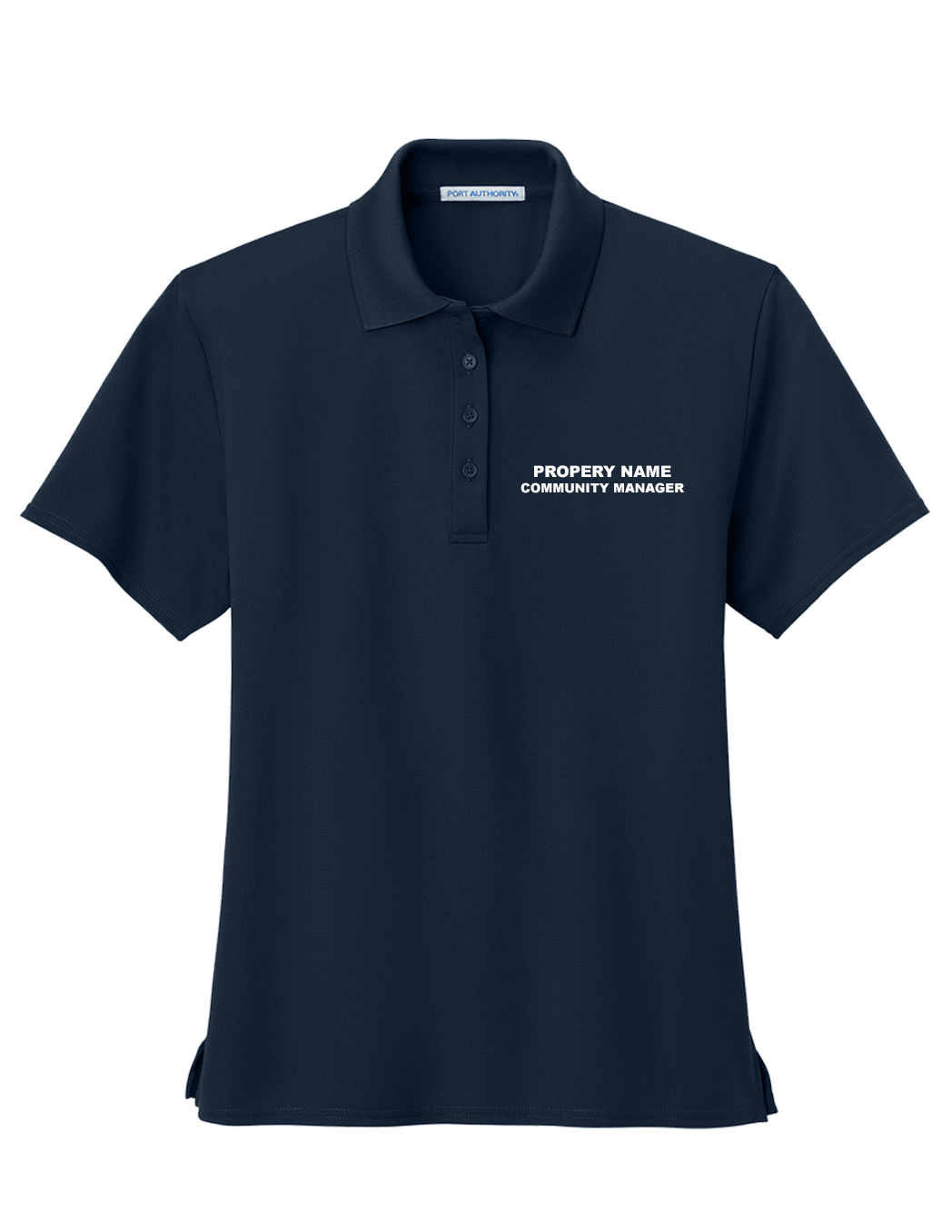 Ladies Port Authority Dry Zone Ottoman Short Sleeve Polo - 3XL