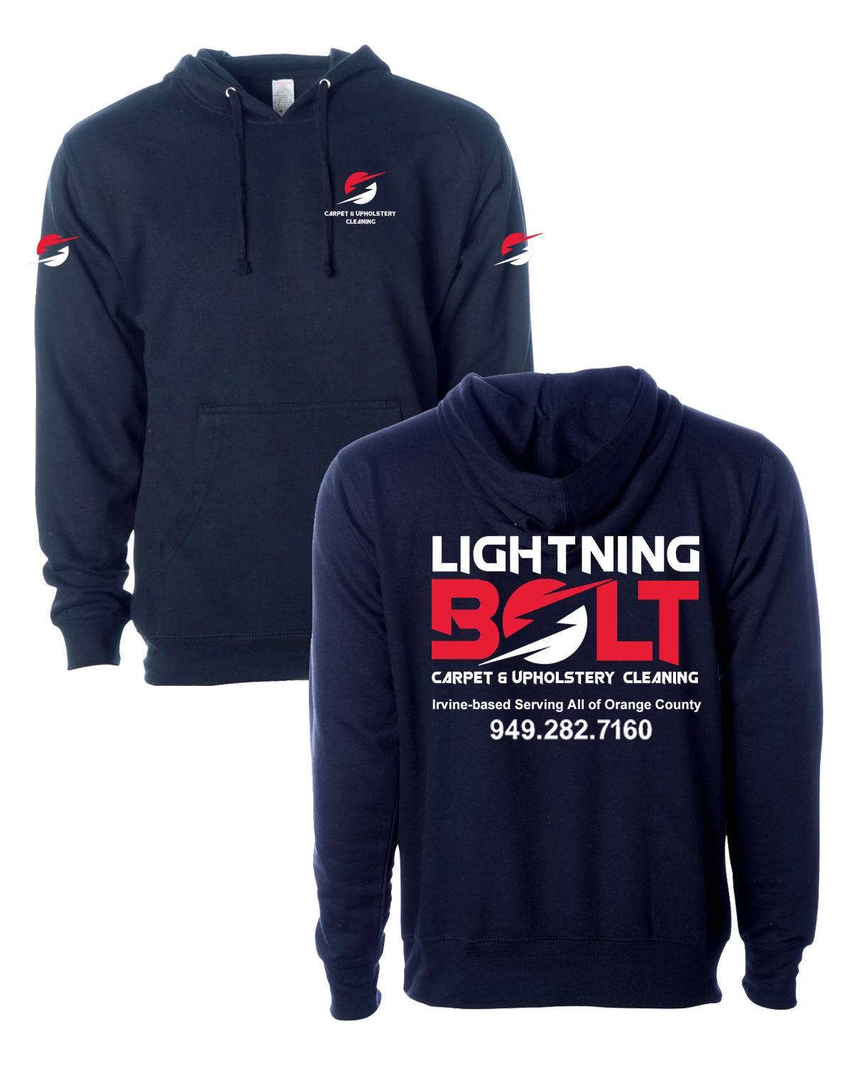 Lightning Bolt Pullover Sweatshirt - ON DEMAND