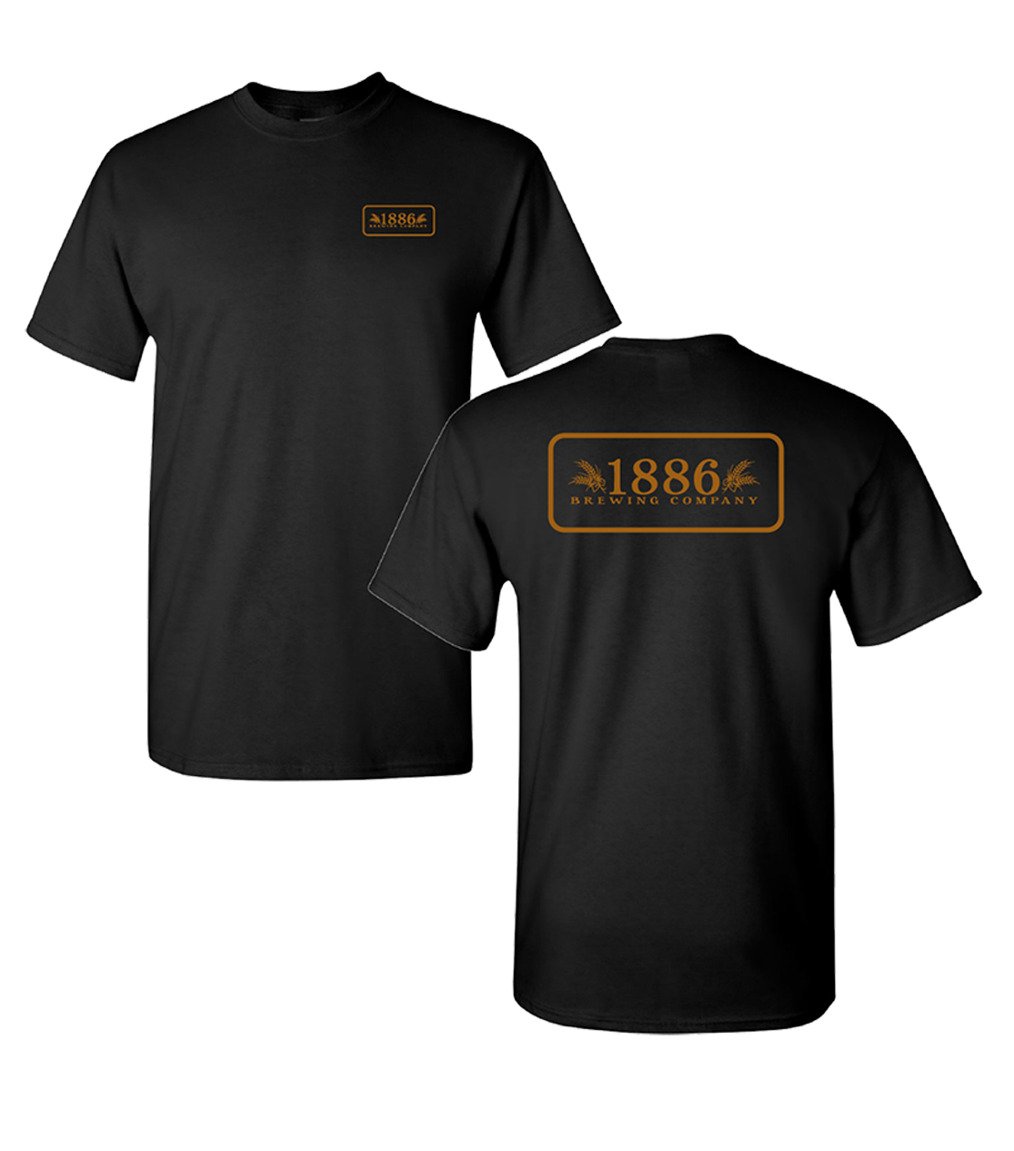 1886 - Mens Tultex Tee - Box Logo