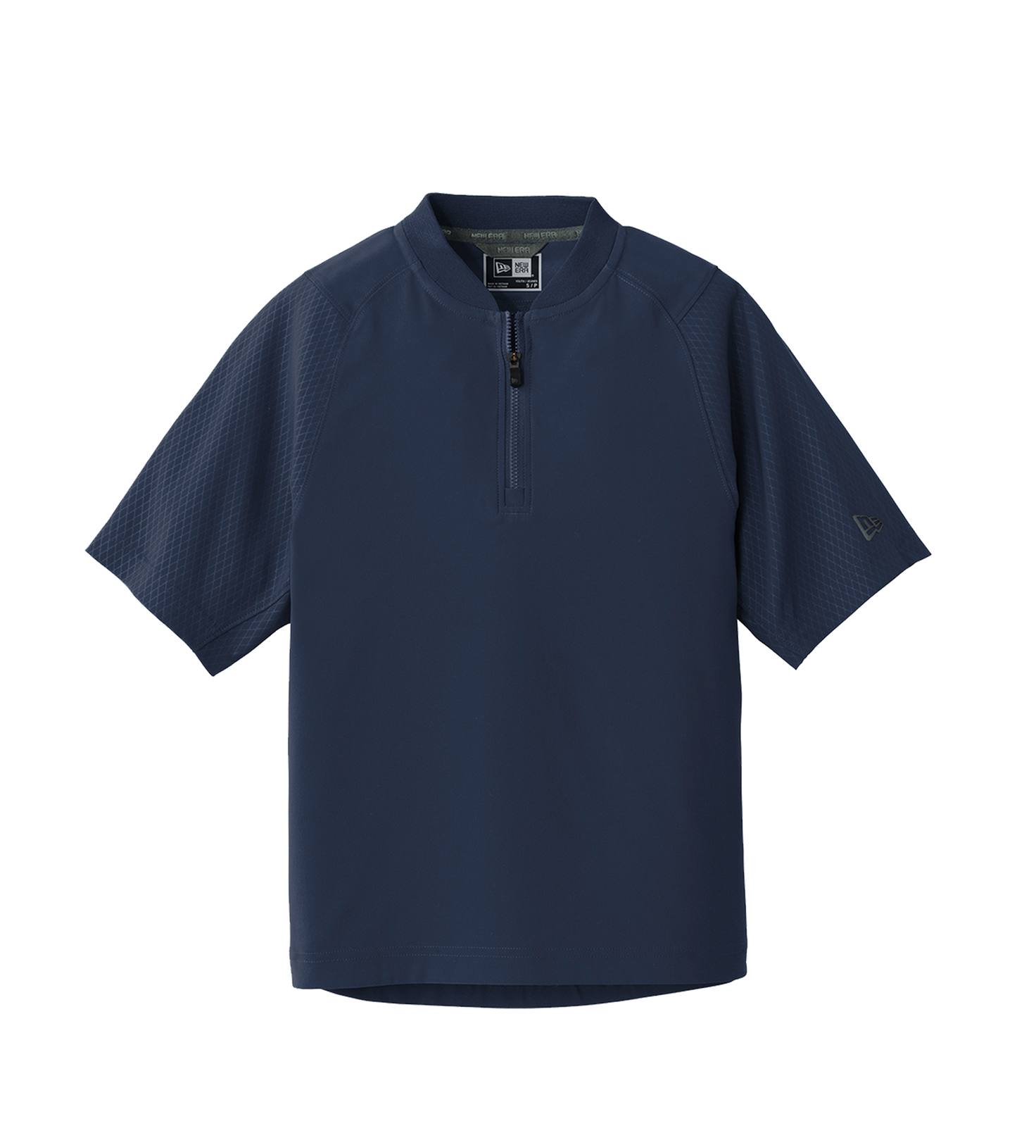 New Era® Youth Cage Short Sleeve 1/4-Zip Jacket