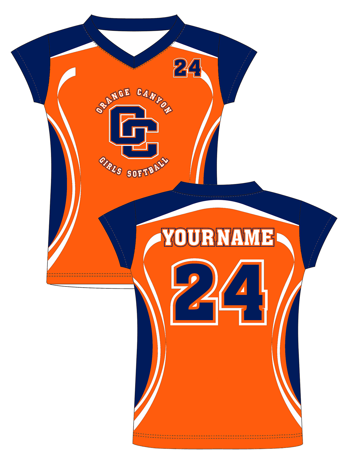 OCGS Specialty Jerseys With Your Name and Number v13
