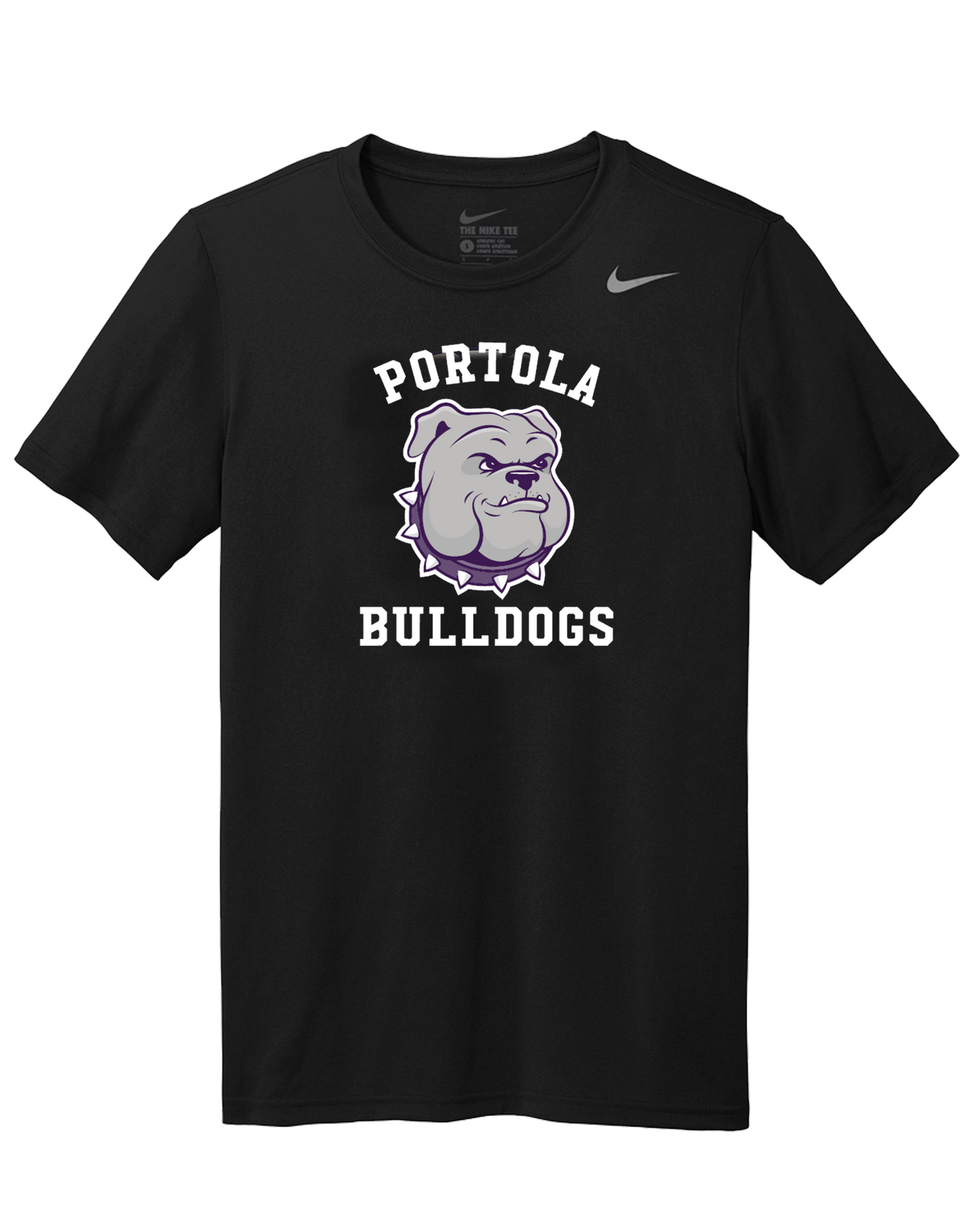 NIKE - Portola Softball Tee with Front Logo (Youth & Adult)