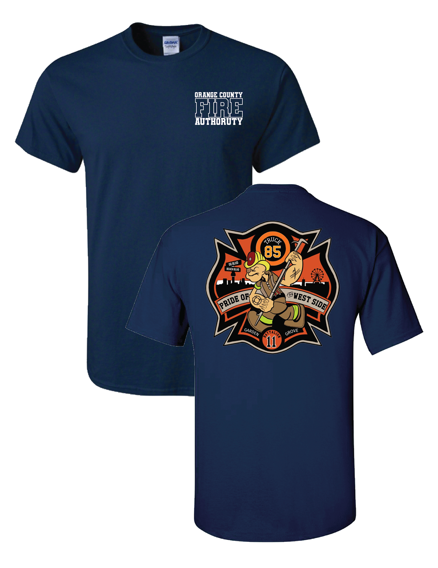 OC Truck 85 Shirt - Screenprint