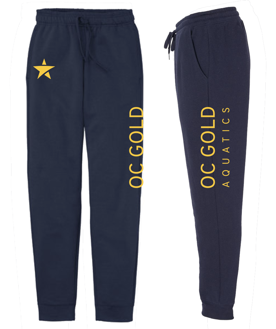 OC Gold Aquatics Adult Jogger Sweatpant