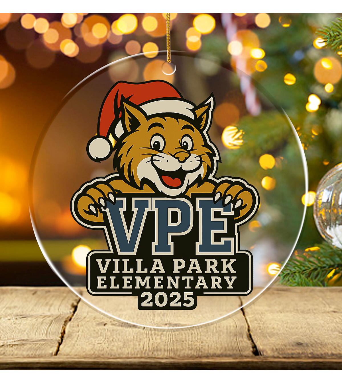 VPE Holiday Acrylic Ornament