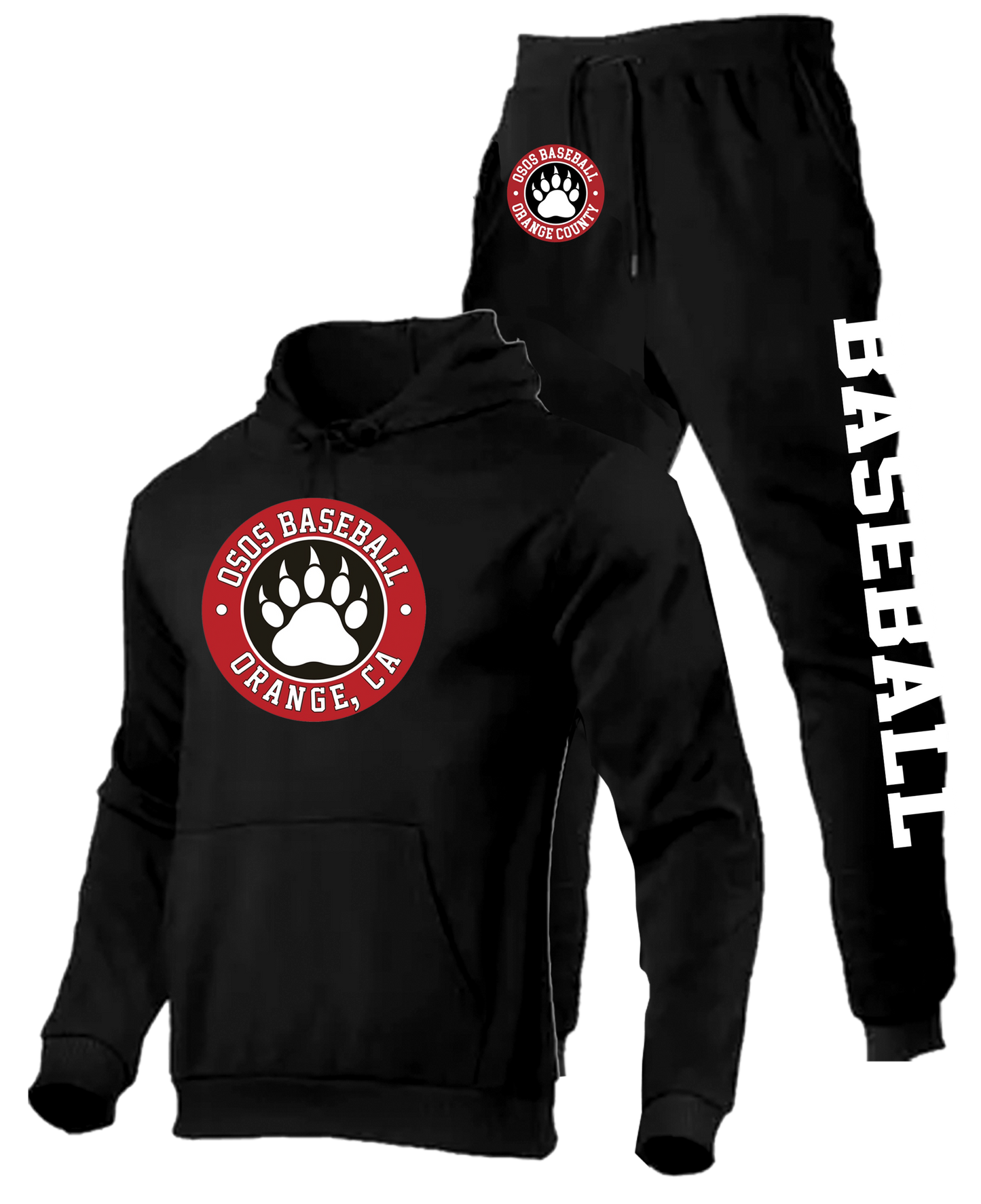 OSOS Baseball Youth and Adult (Black)