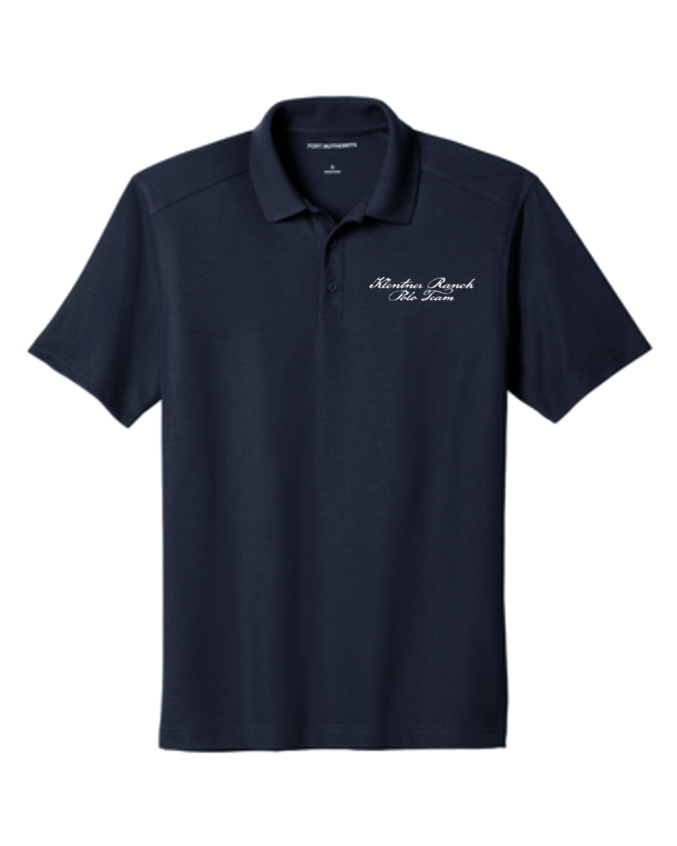 K.R. - Logo Performance Polo (Navy)