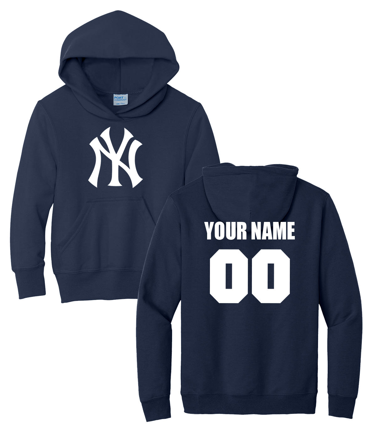 VPLL - NY P&C Hoodie - Youth and Adult (with Name and Number)
