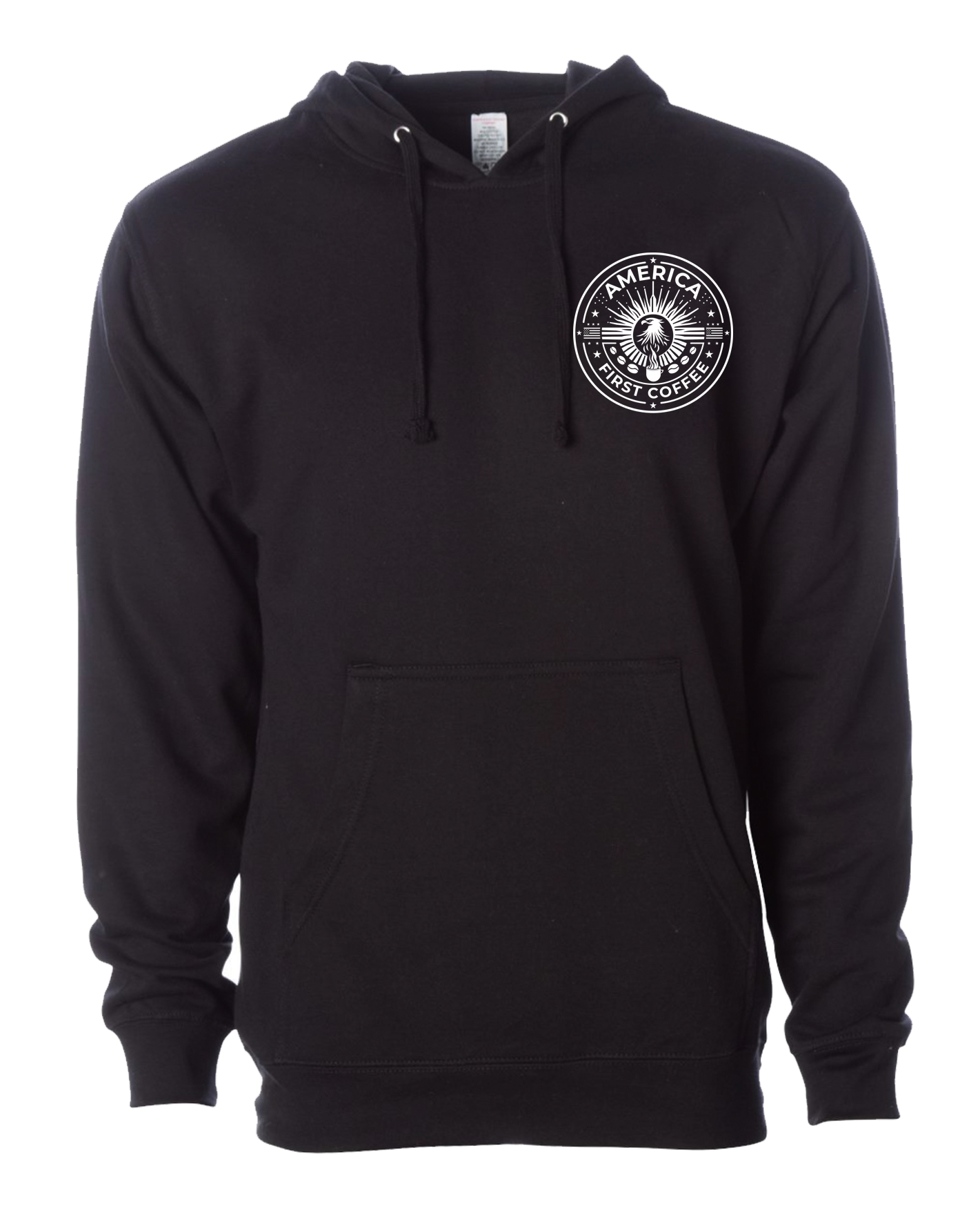 Ameircas Coffee Pullover Sweat - Black