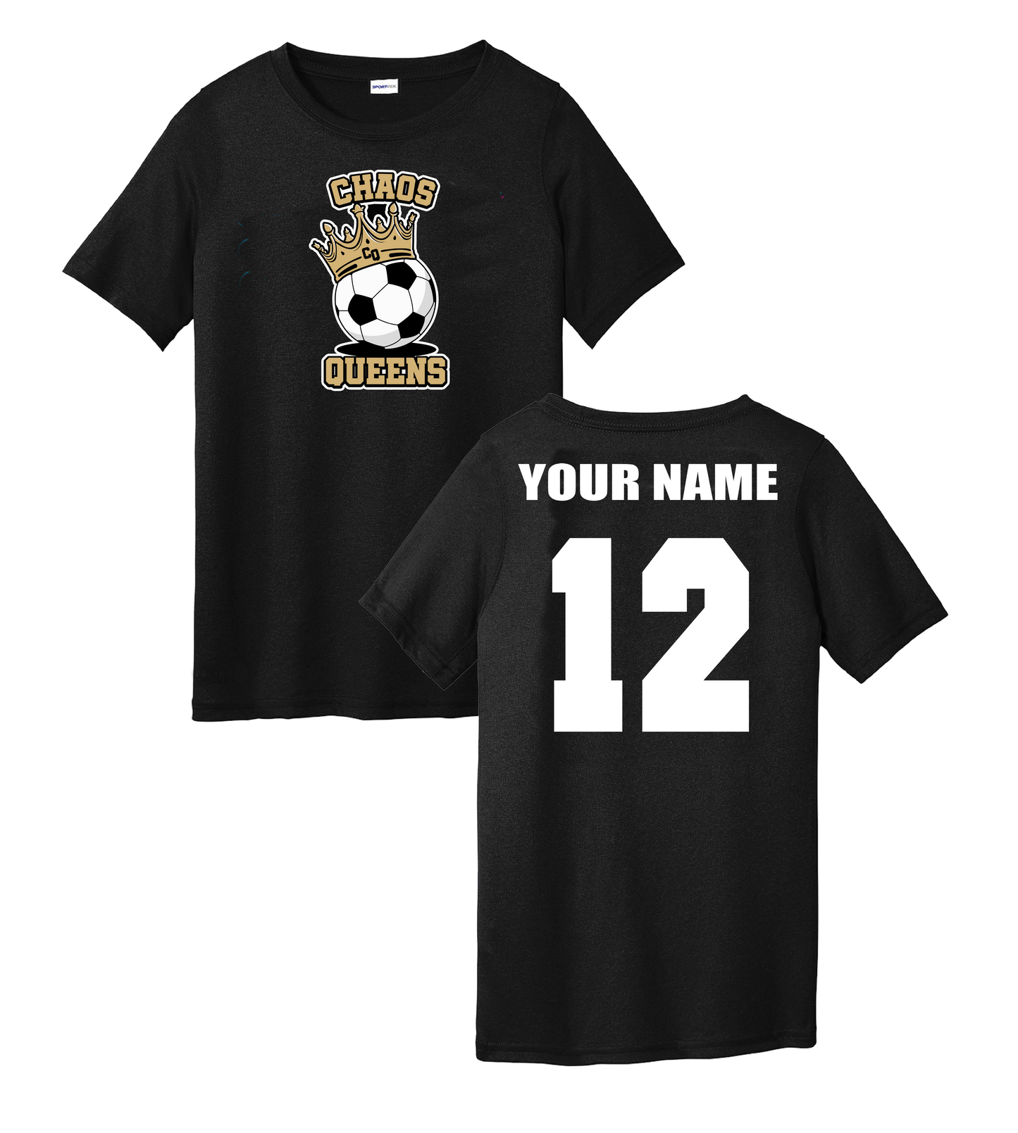 Chaos Queen Youth PosiCharge® Competitor™ Tee (YOUTH)