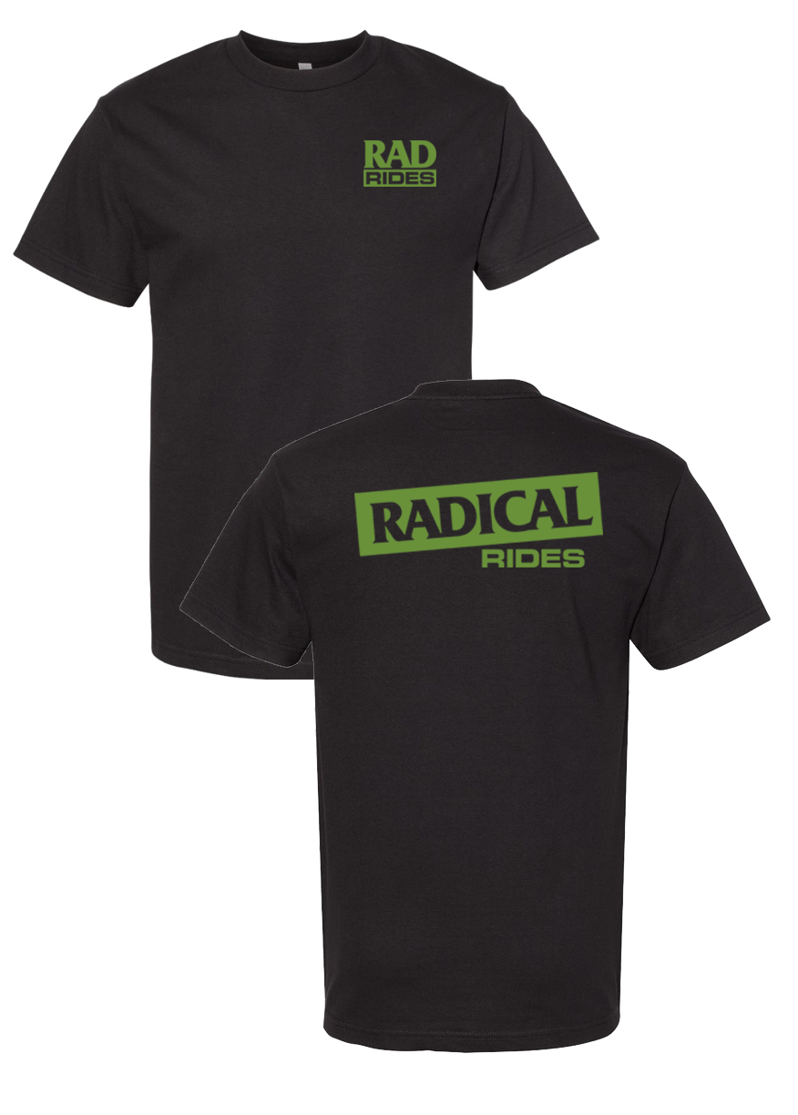 Radical Rides Men's Next Level Shirt (Front & Back)