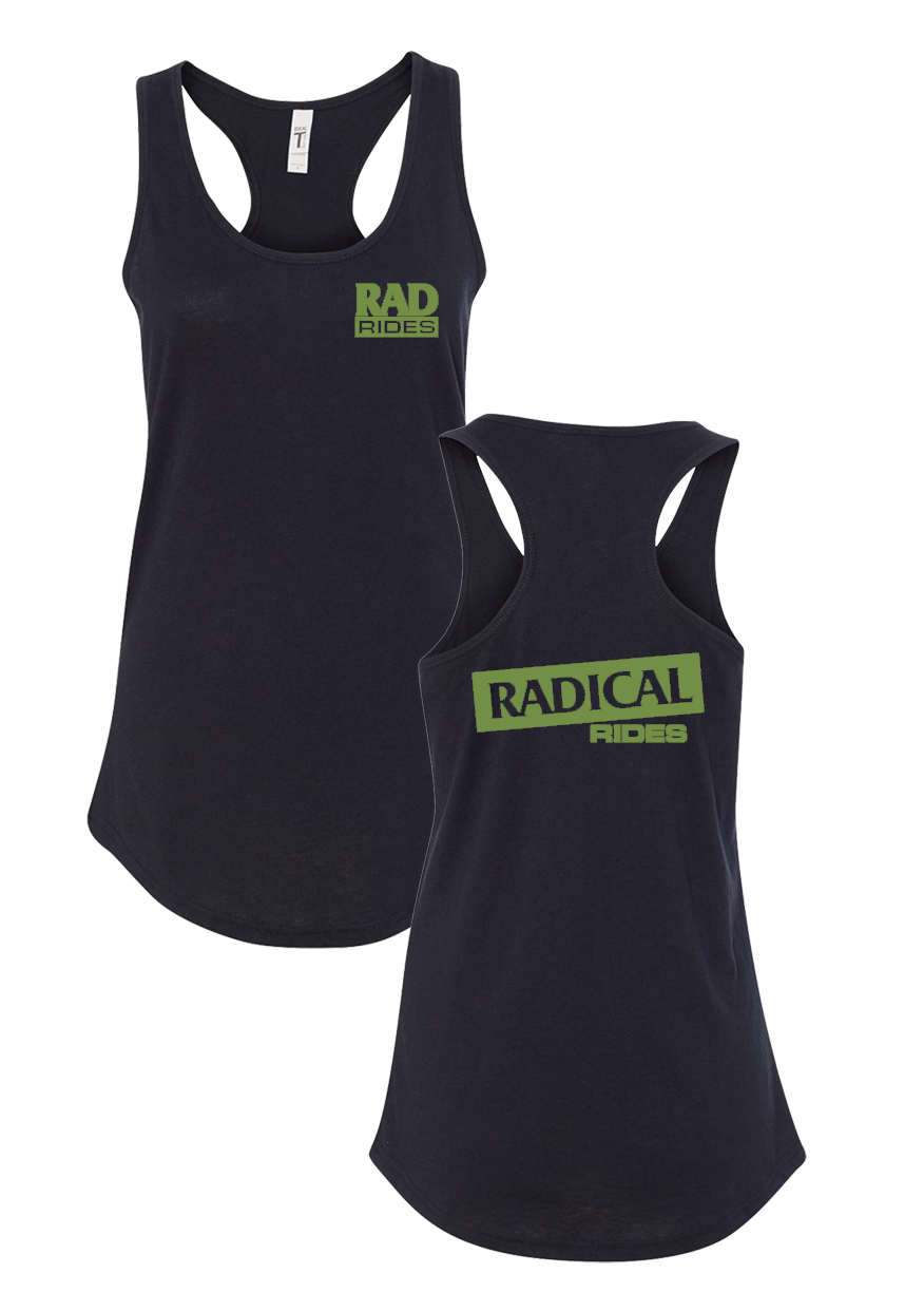 Radical Rides Girl's Tanktop (Front & Back)
