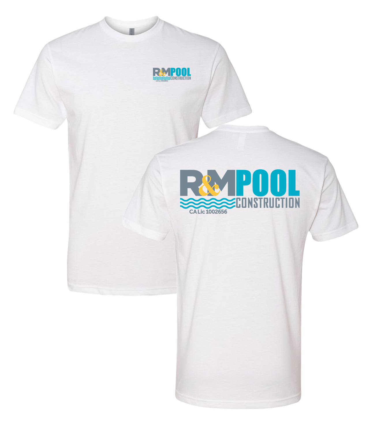 New R&M - Lightweight White Tee