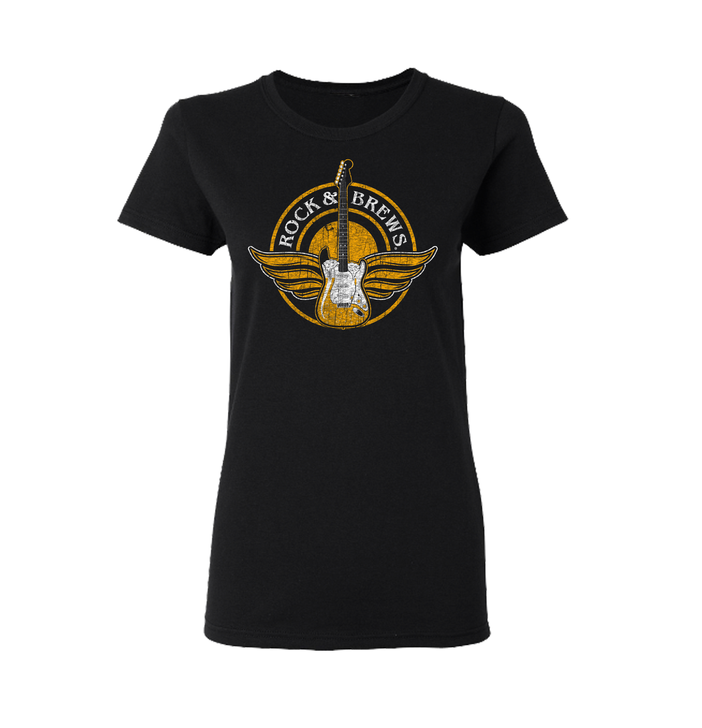 Rock and Brews Ladies Winged Guitar