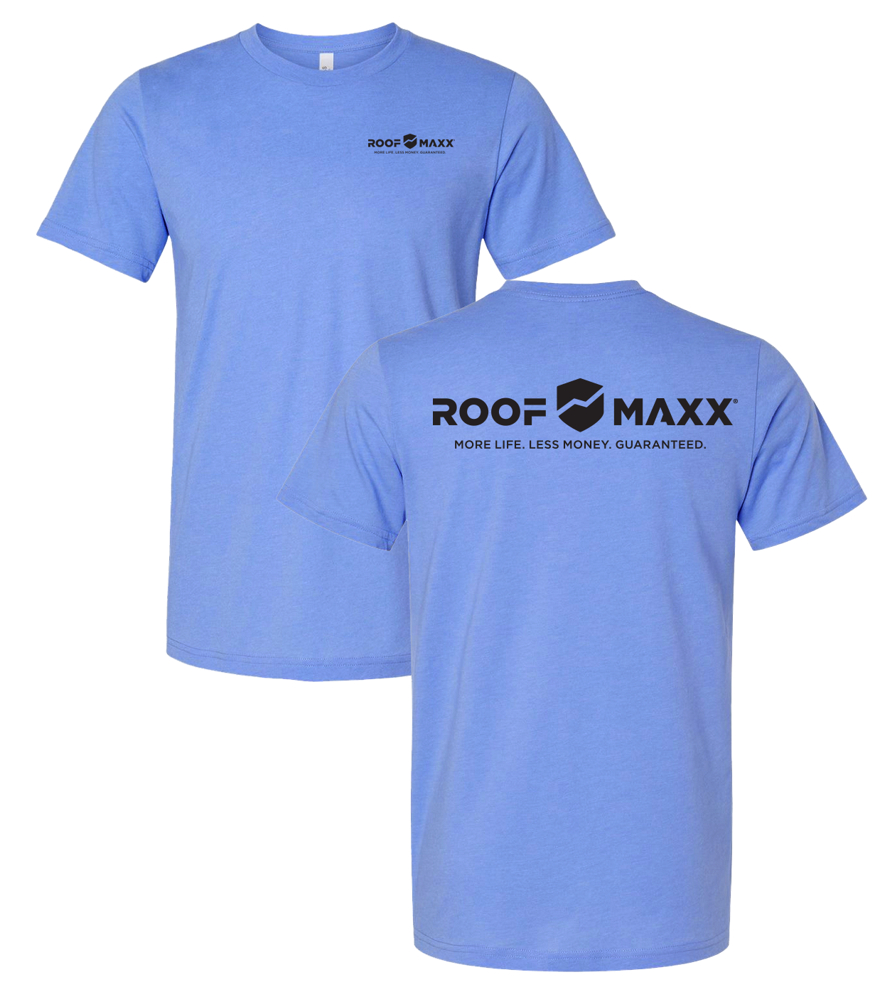 Roof Maxx Tee - Heather Columbia Blue