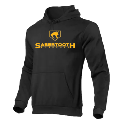 Sabertooth Sweatshirt - Youth and Adult (Black)