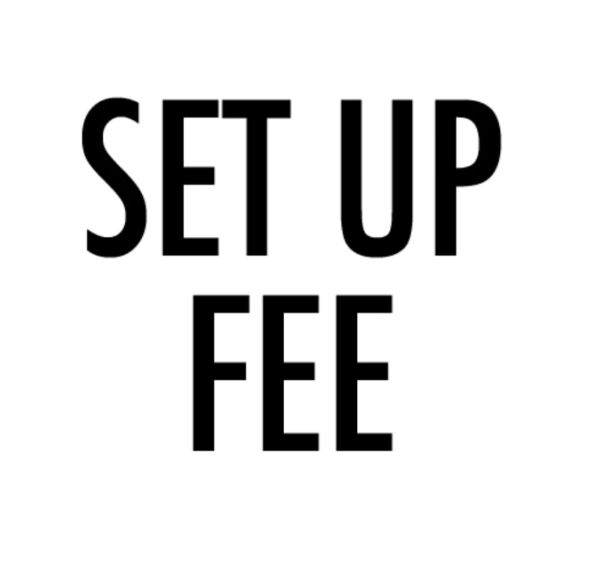 Set up Fee - Screen Print