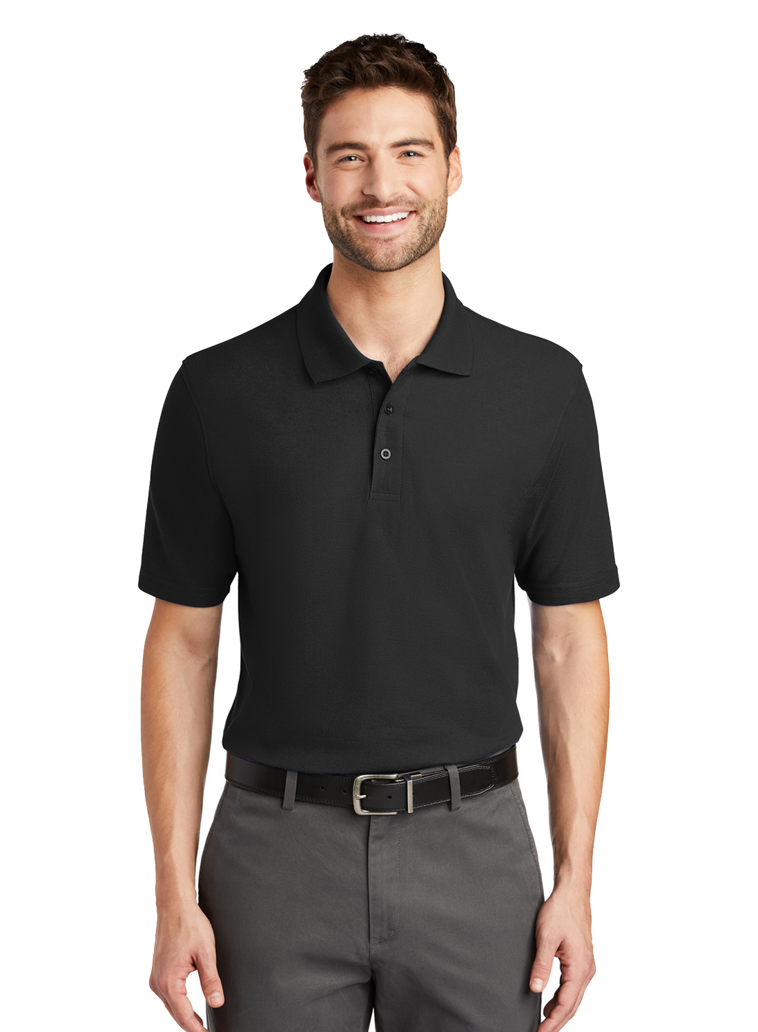 Port & Company Mens Stain Release Polo - Blank