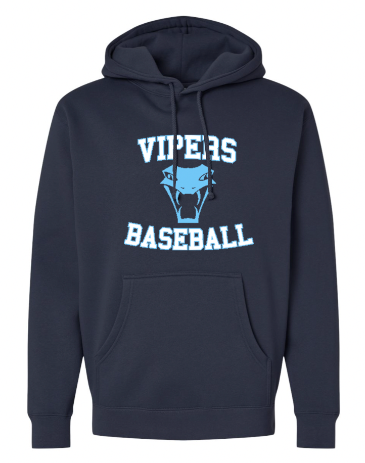 Vipers Hoodie - Pullover - Youth & Adult - Heavy Weight