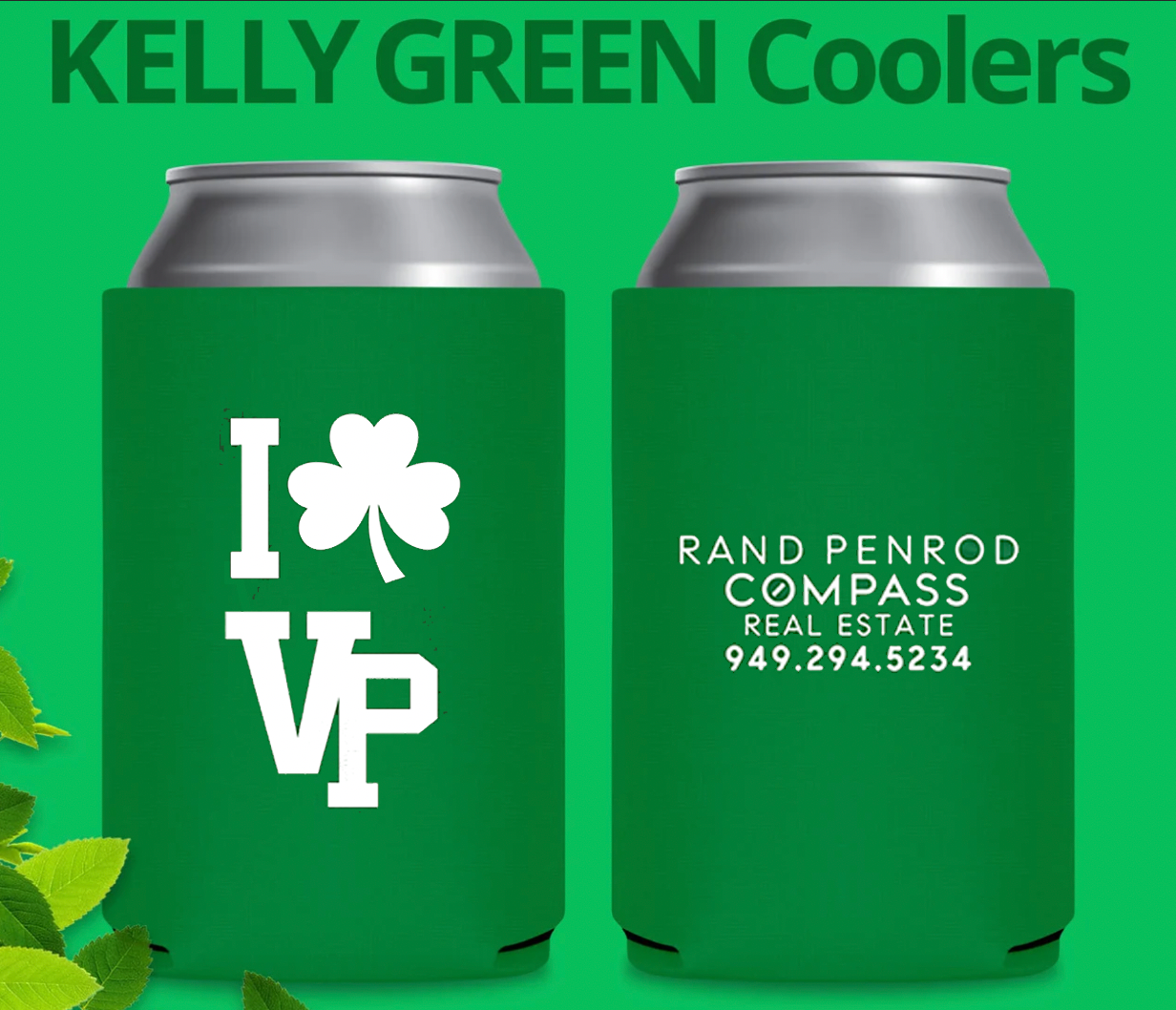 RP - Kelly Green Koozie (150 Minimum order)