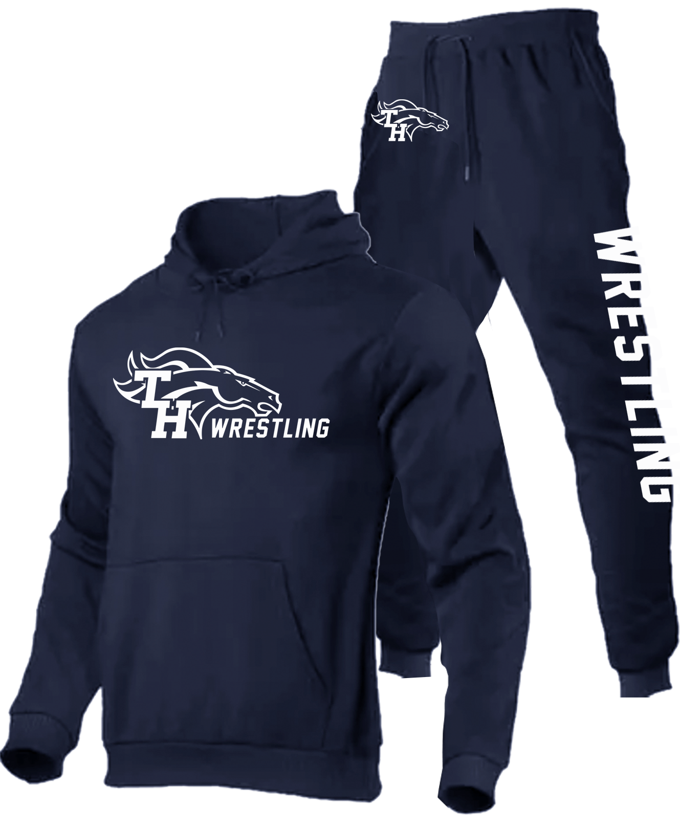 Trabuco - Mustang Sweatsuit Combo - Adult (Navy)