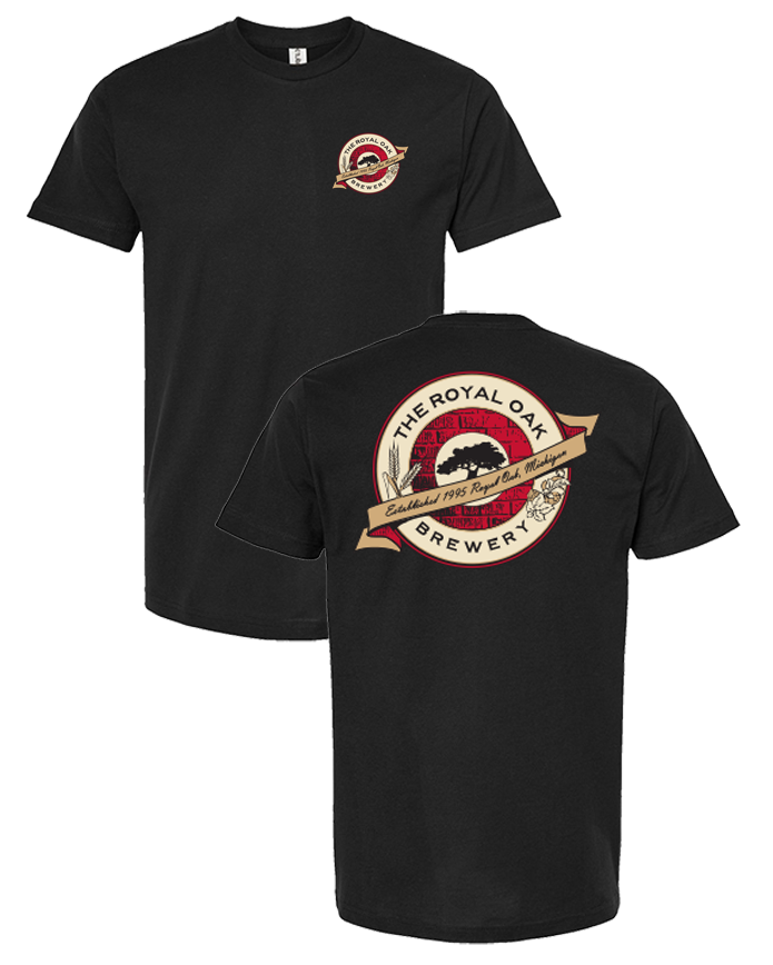 Royal Oak - Mens Tultex Logo Tee