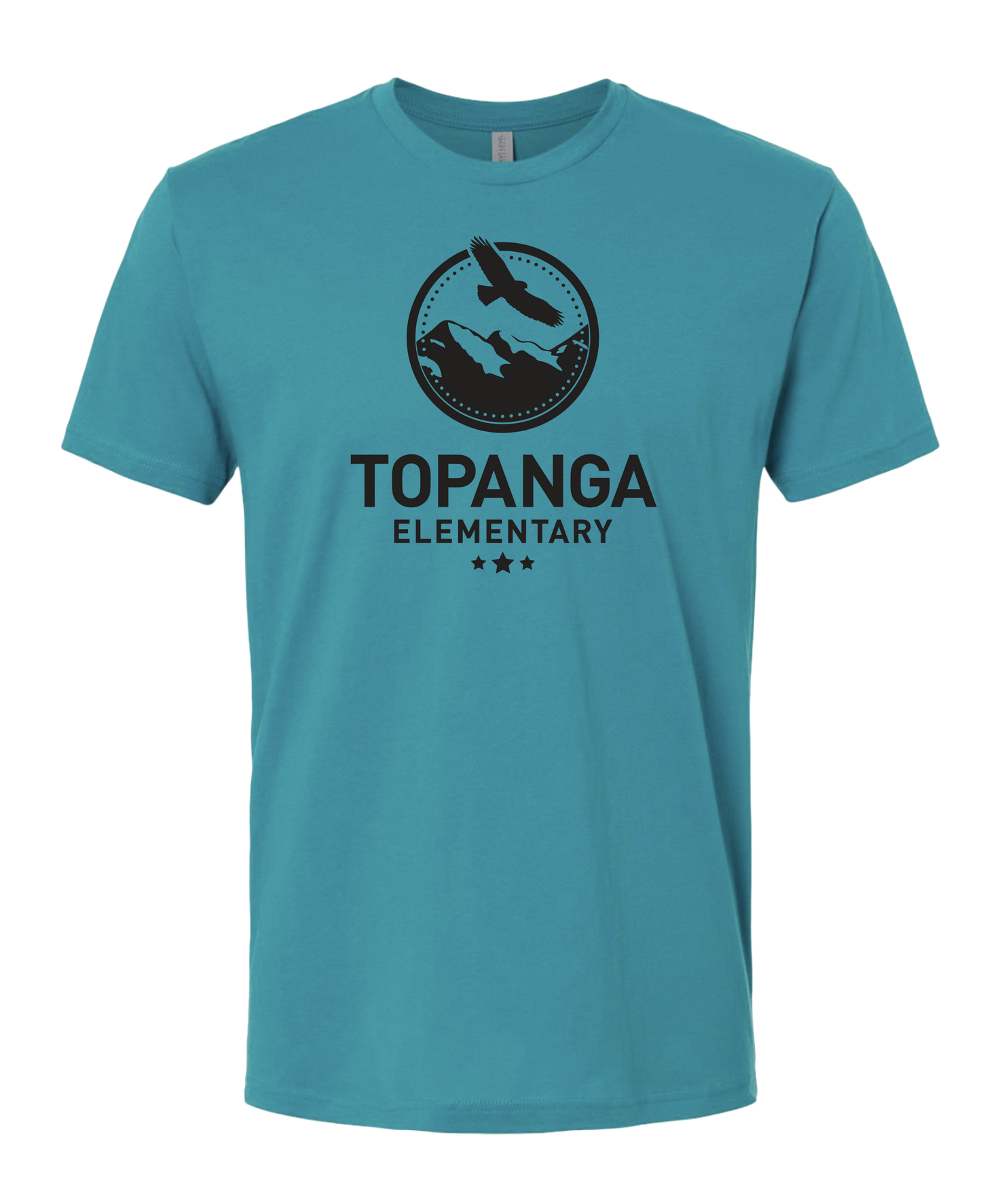 TOPANGA - Youth & Adult Turquoise Shirt - 1 color