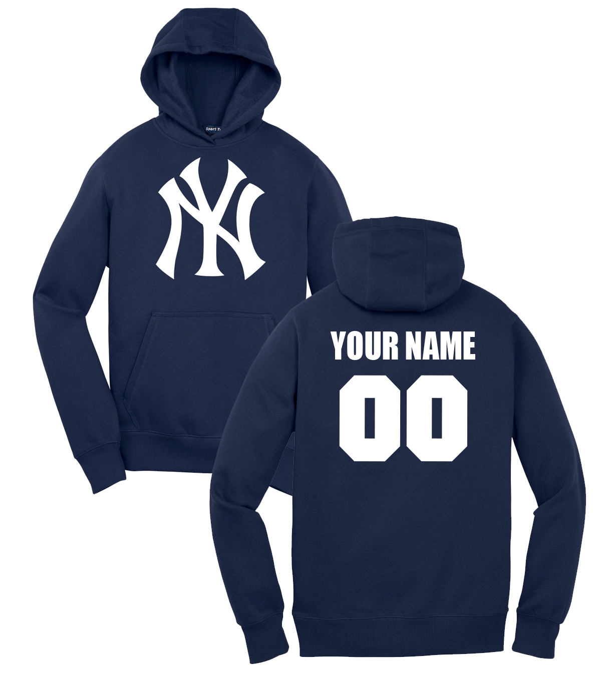 VPLL - NY SportTek Hoodie - Youth & Adult (with Name and Number)