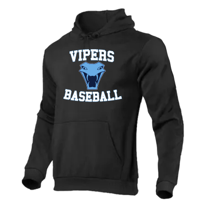 Vipers Sweatshirt - Youth and Adult (Black)