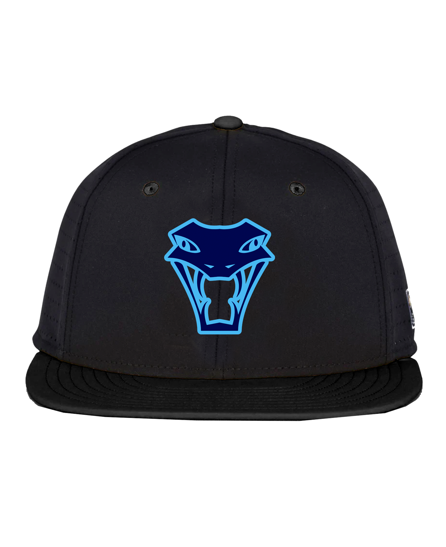Vipers The Game Perferated Hat - Black *10 Day Turn Time