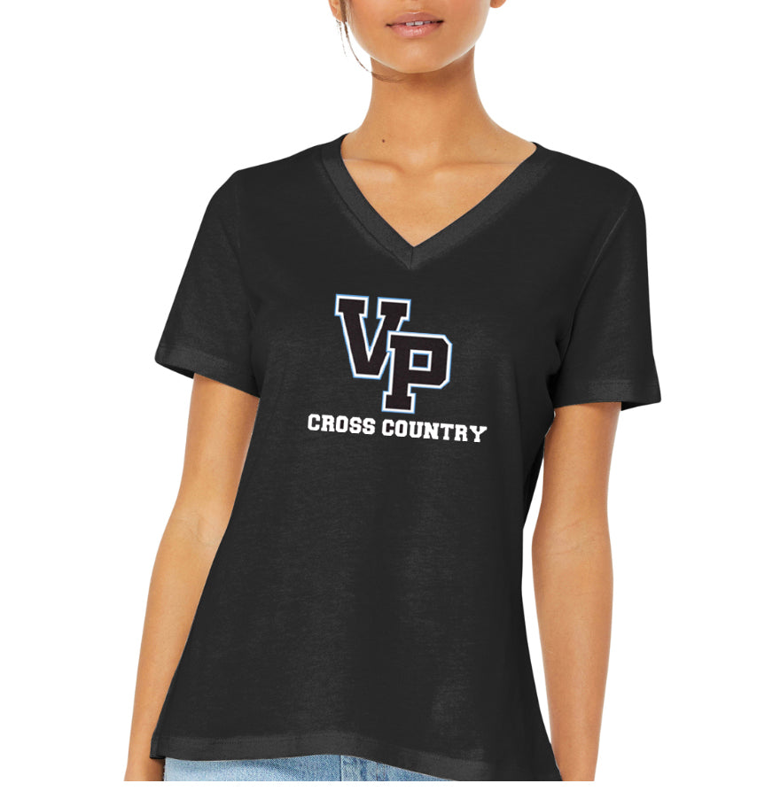VP Cross Country Women's Vneck (Relaxed) Black