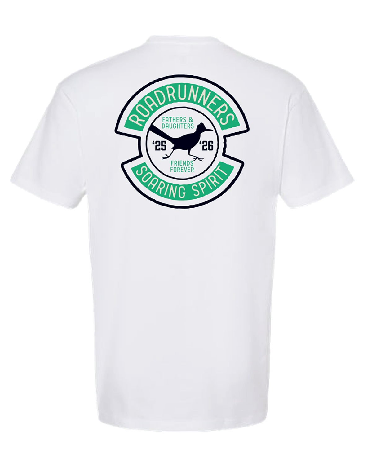 Roadrunner Friends Forever Tultex Adult Shirt - White