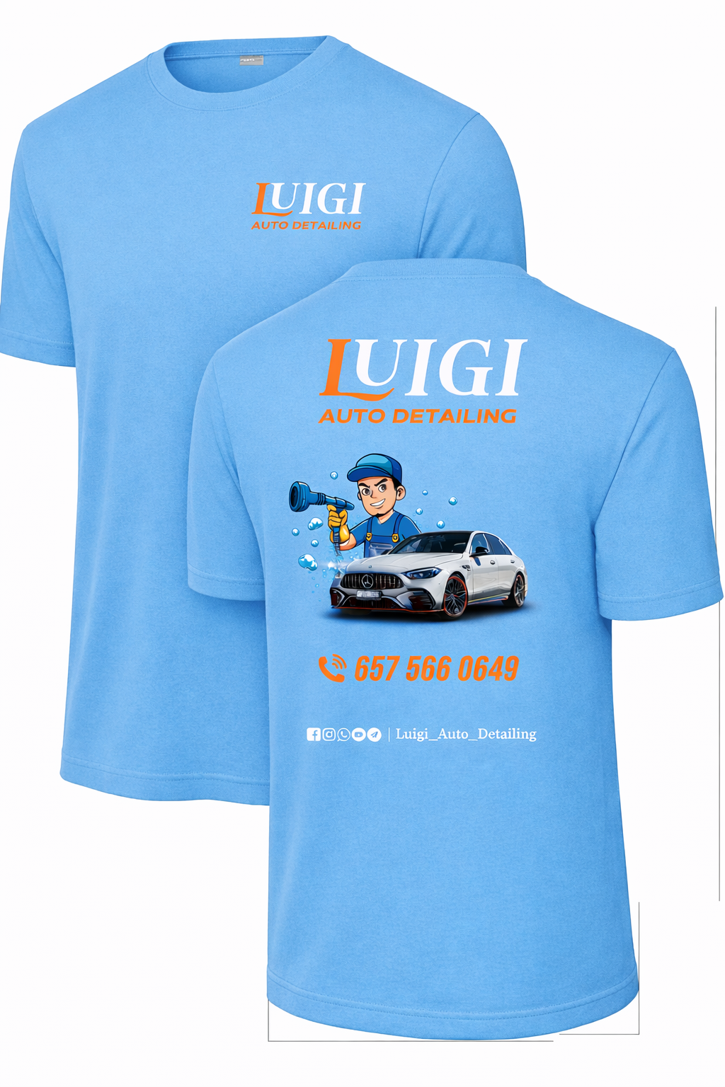 Luis - Dri Fit Tee Shorts sleeve