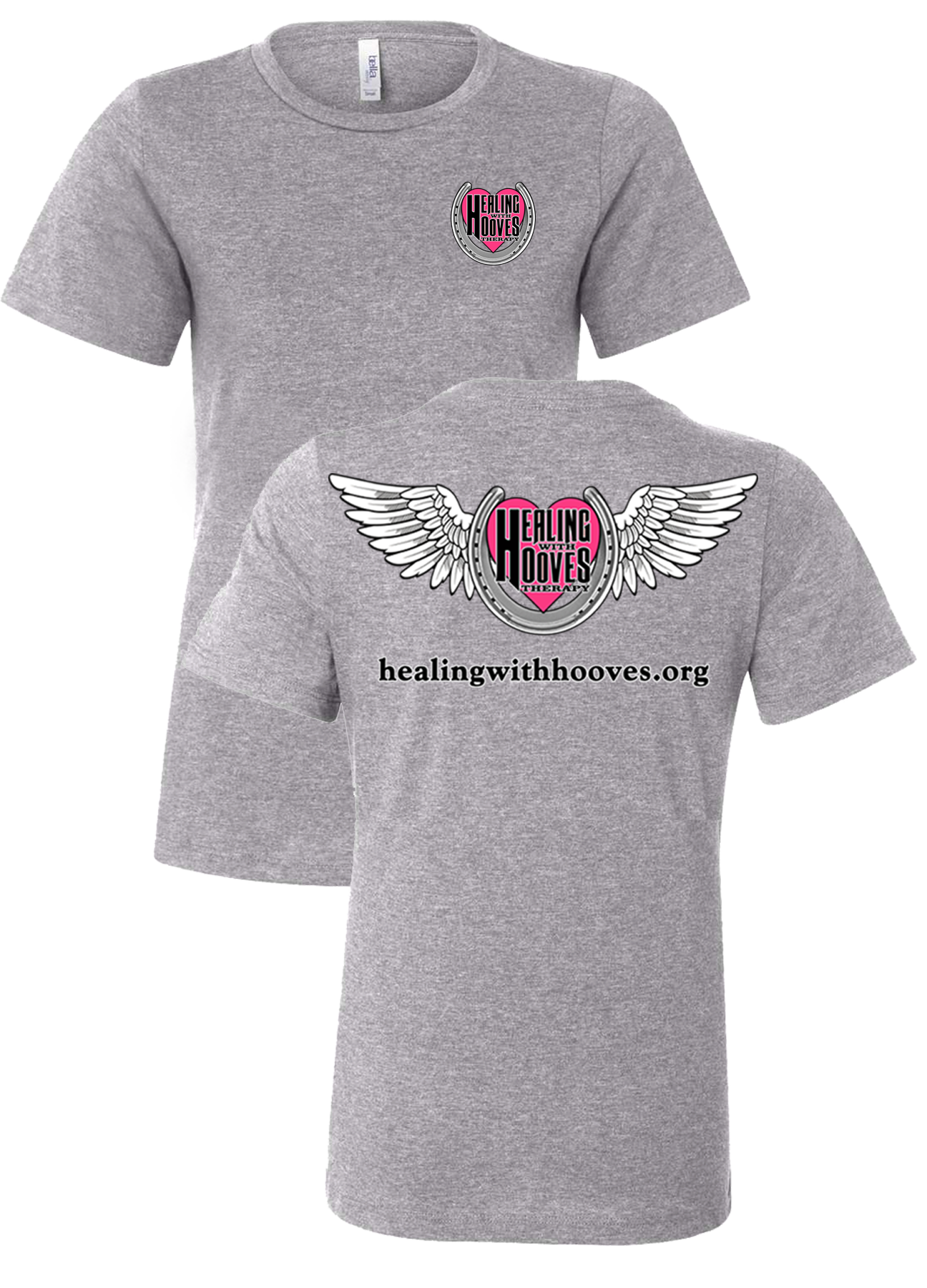 Healing Hooves Ladies Bella Relaxed Fit Shirt