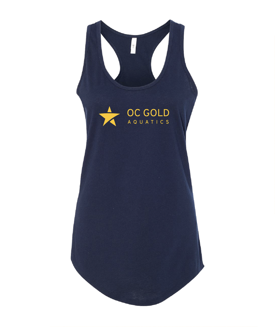 OC Gold Aquatic Ladies Racerback Tank